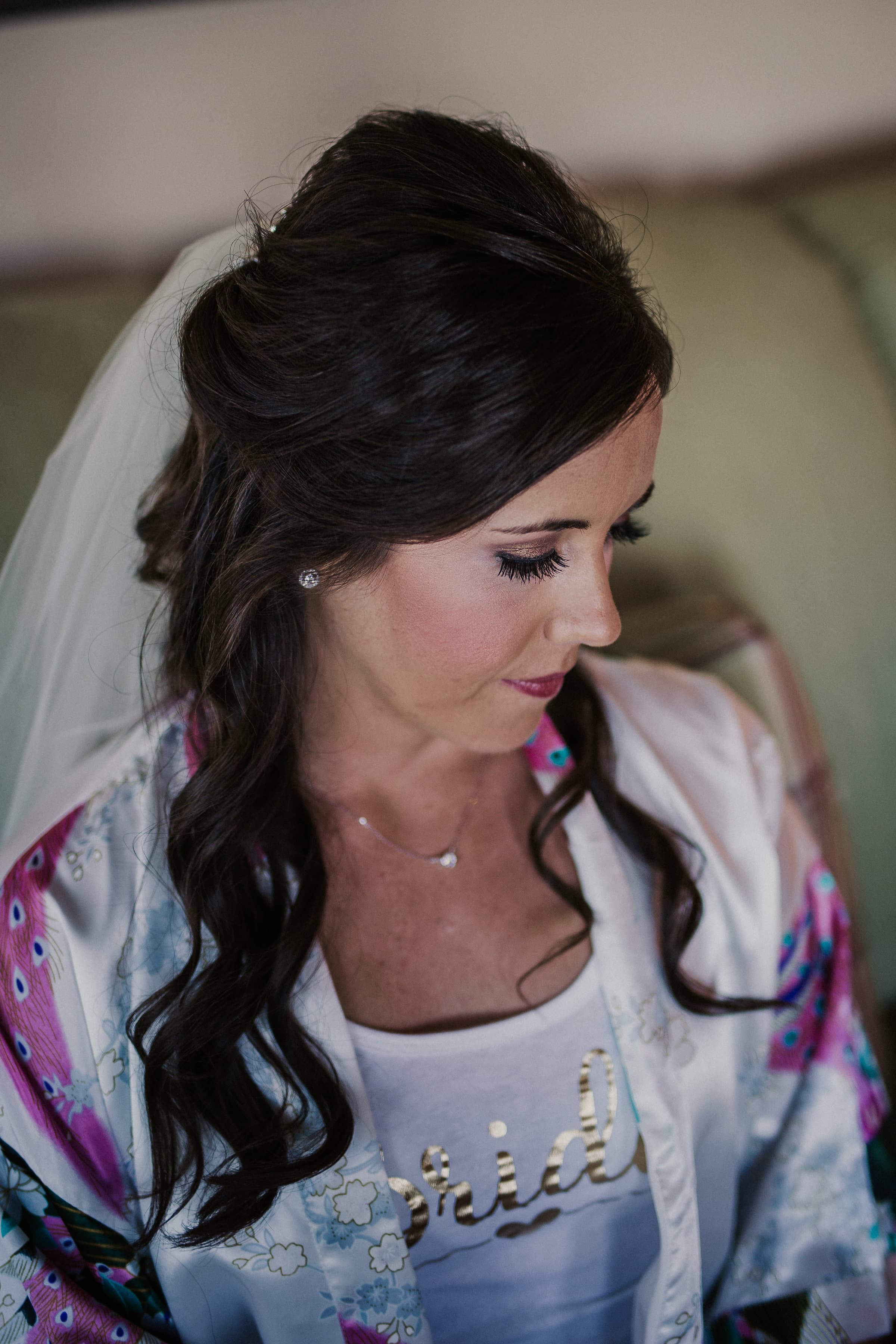 Bridal beauty work by Beauty on Demand