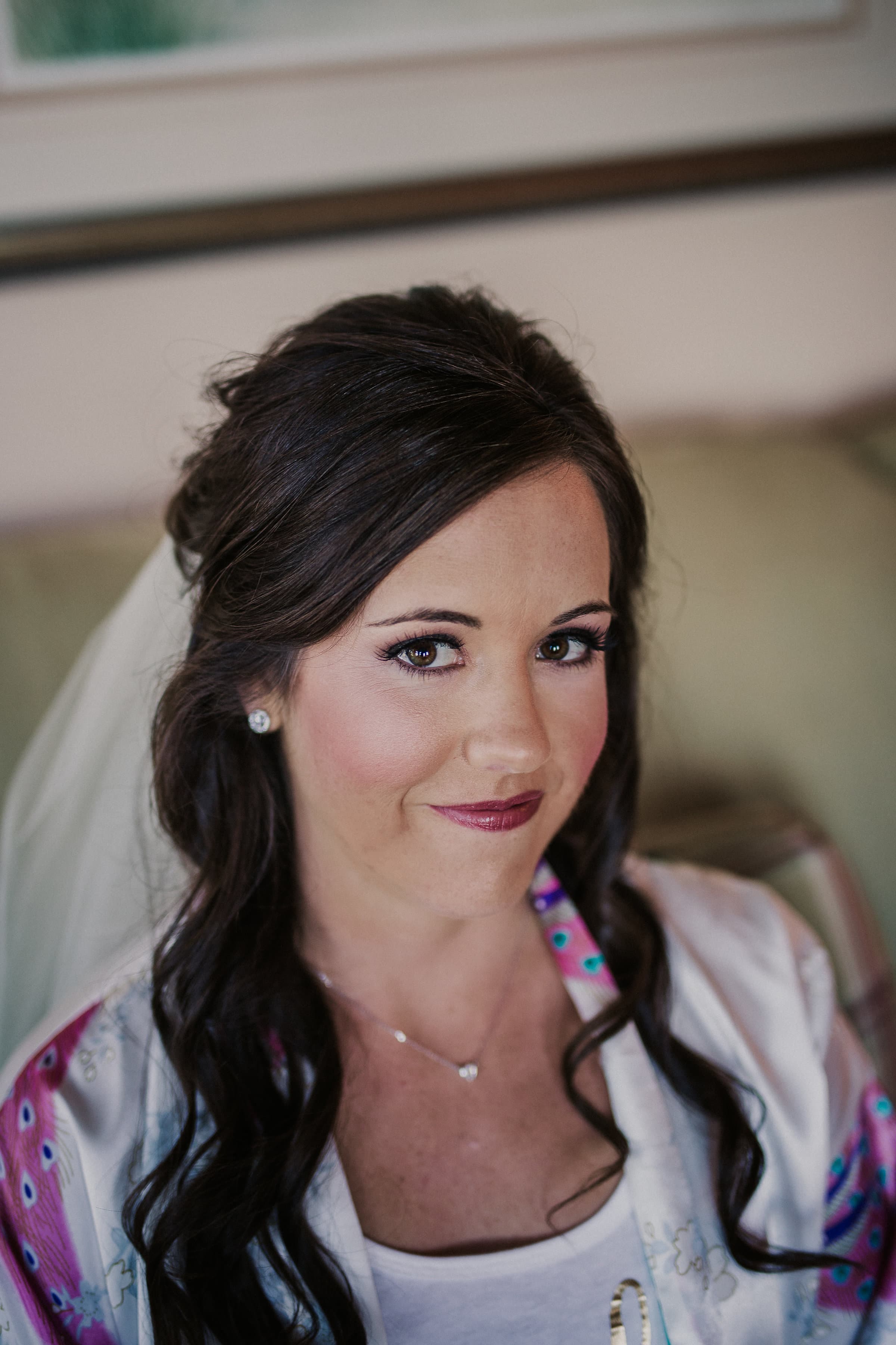 Bridal beauty work by Beauty on Demand