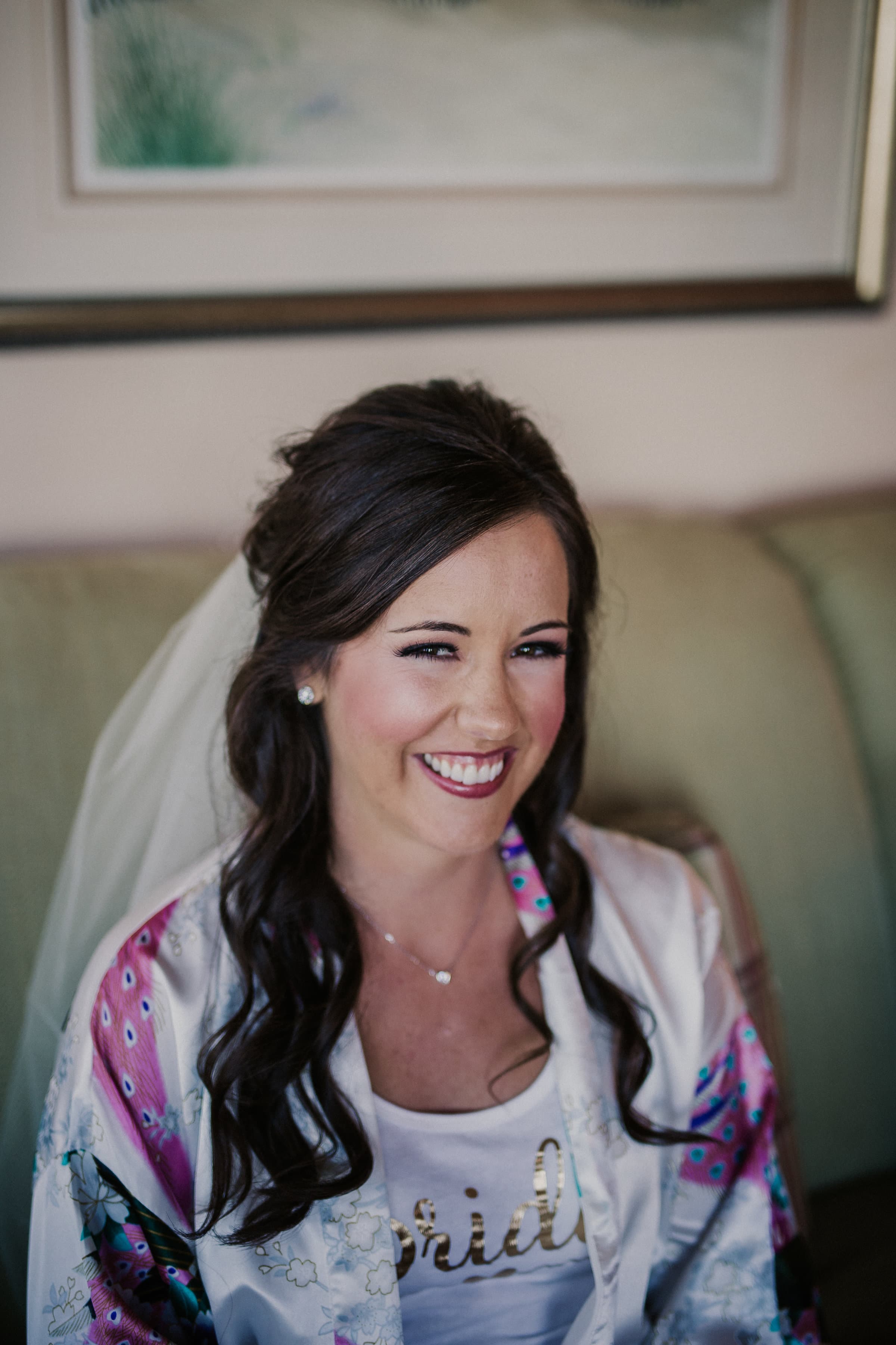 Bridal beauty work by Beauty on Demand