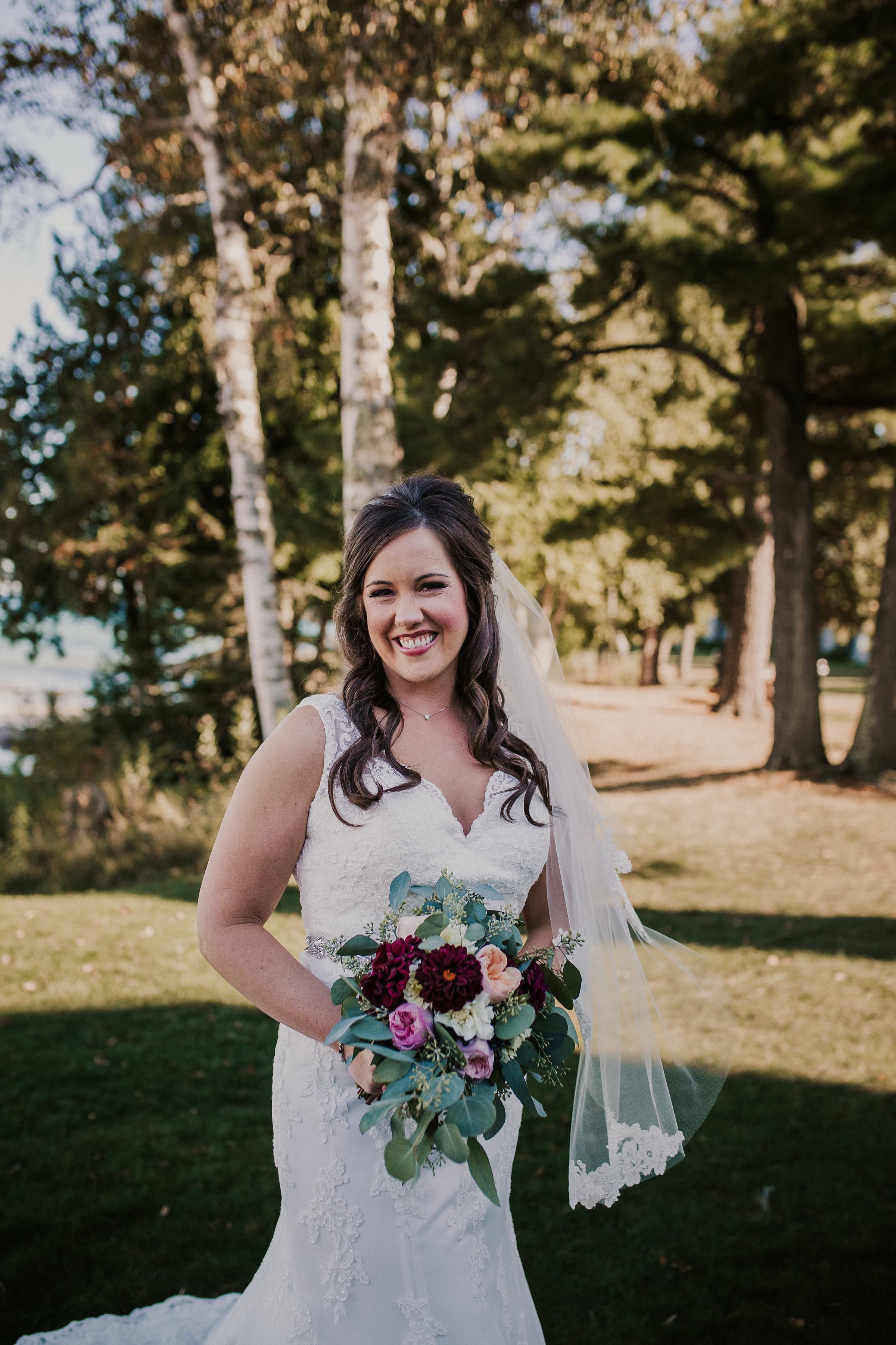 Bridal beauty work by Beauty on Demand
