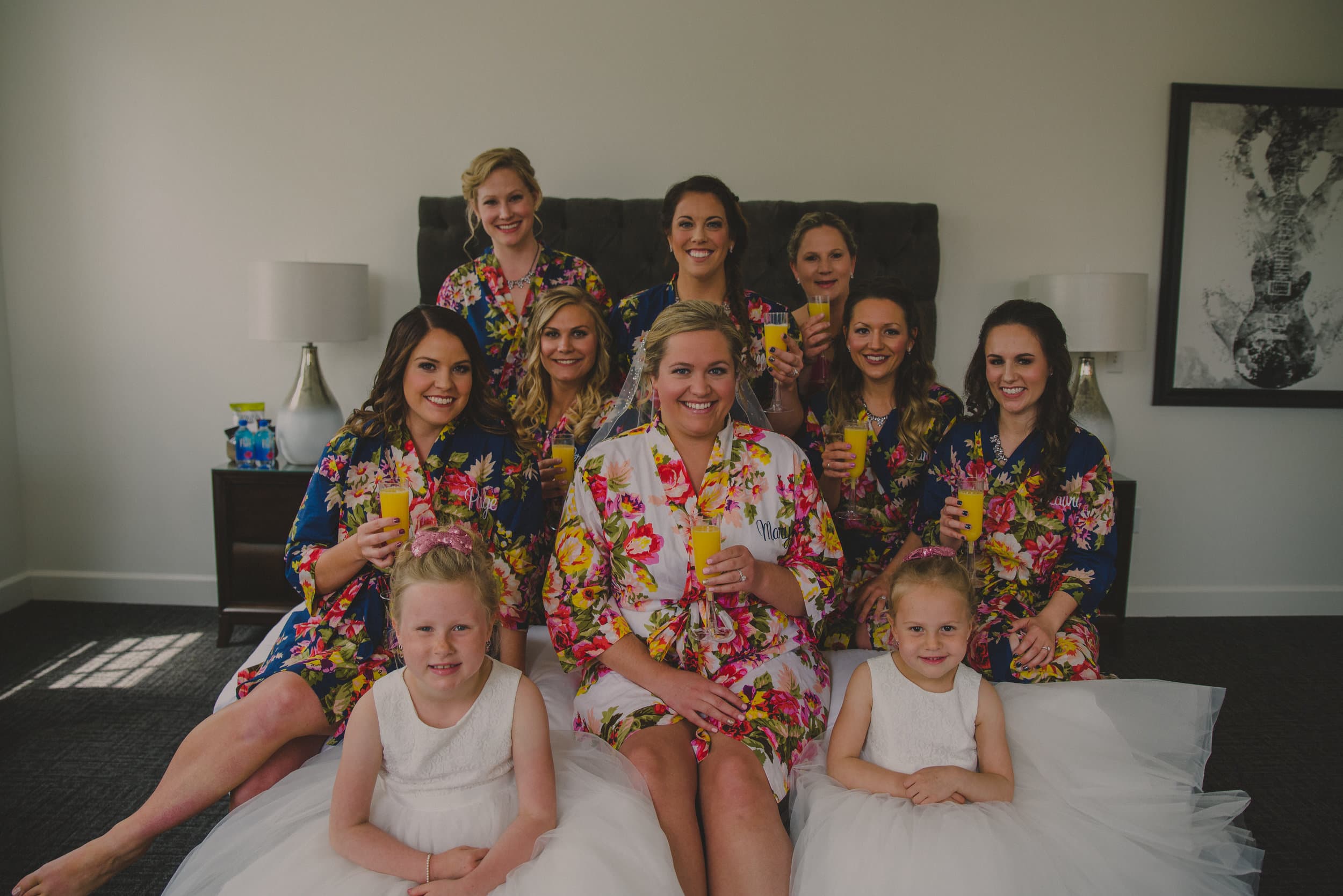 Bridal beauty work by Beauty on Demand