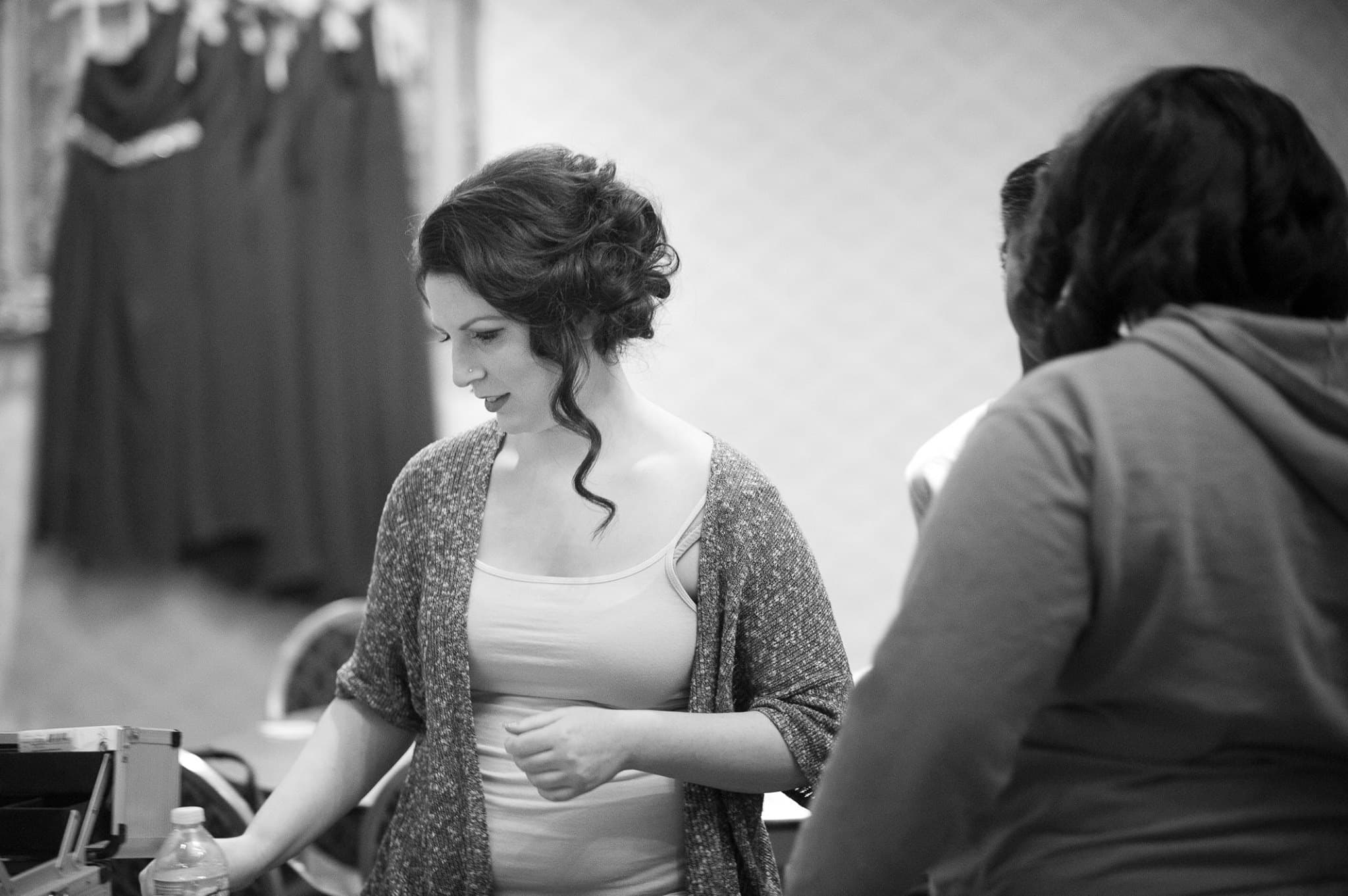 Bridal beauty work by Beauty on Demand
