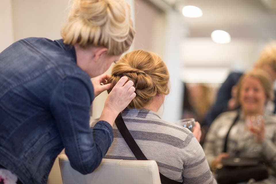 Bridal beauty work by Beauty on Demand
