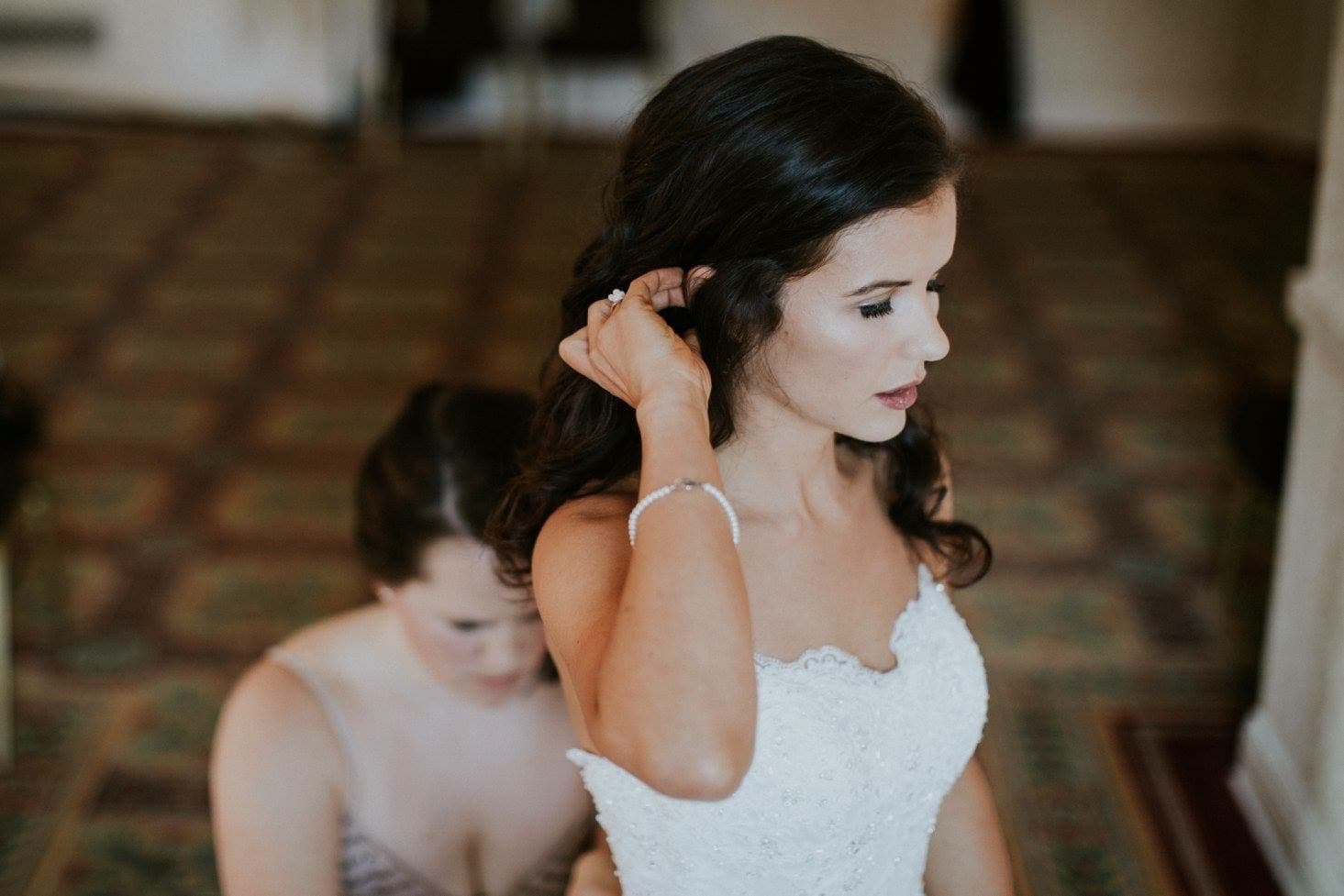 Bridal beauty work by Beauty on Demand