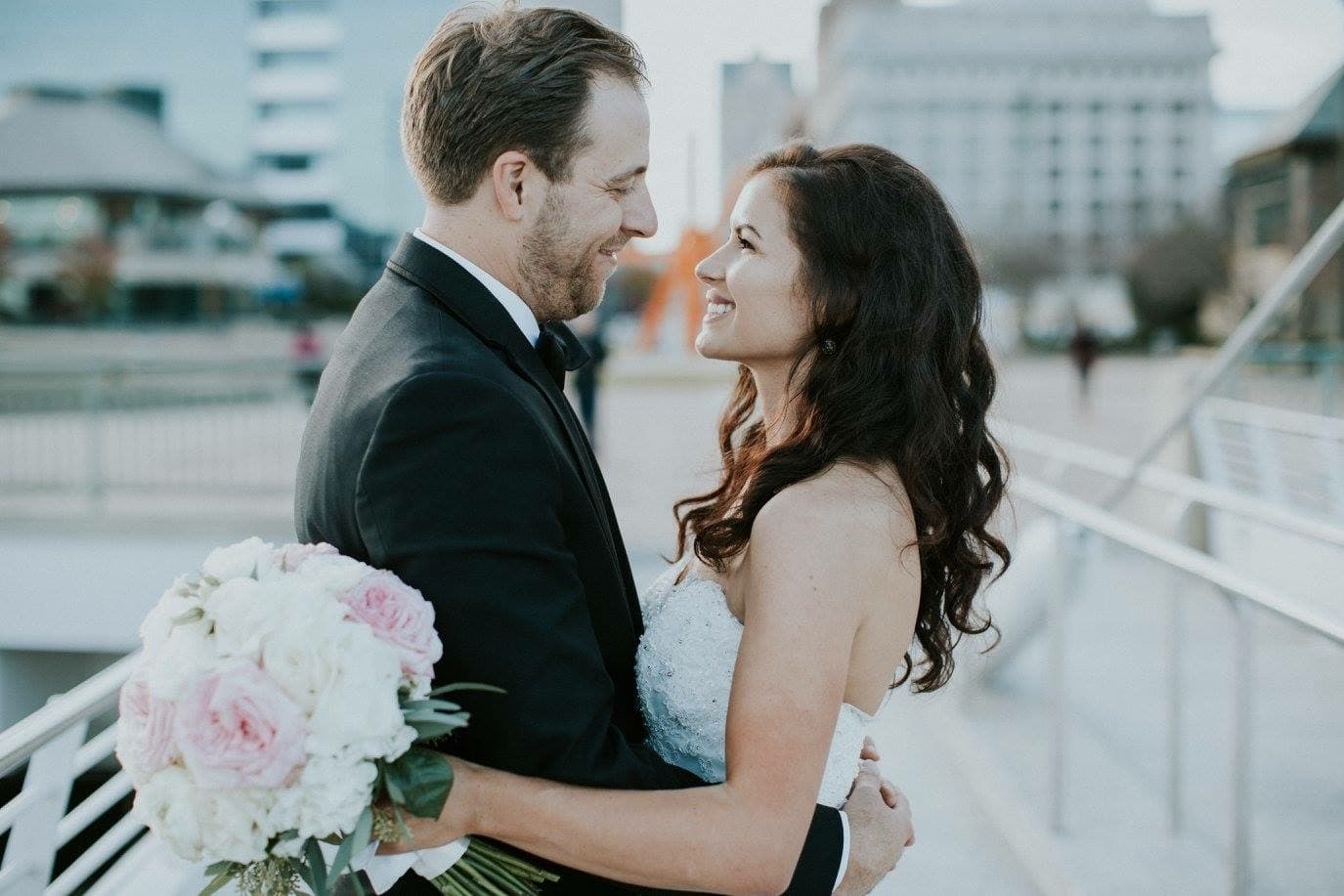 Bridal beauty work by Beauty on Demand