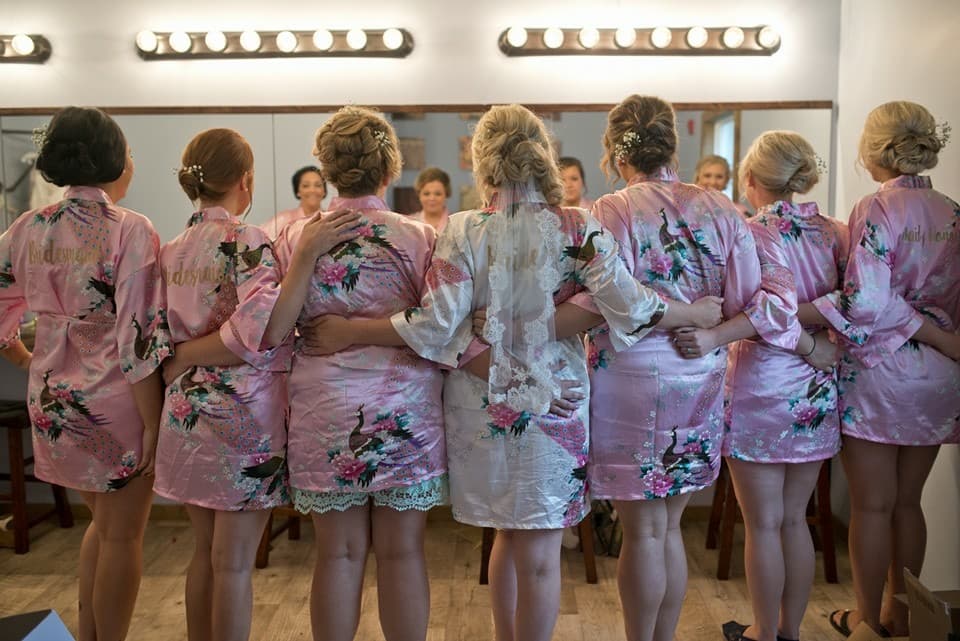 Bridal beauty work by Beauty on Demand
