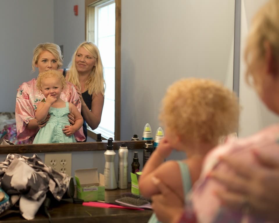 Bridal beauty work by Beauty on Demand