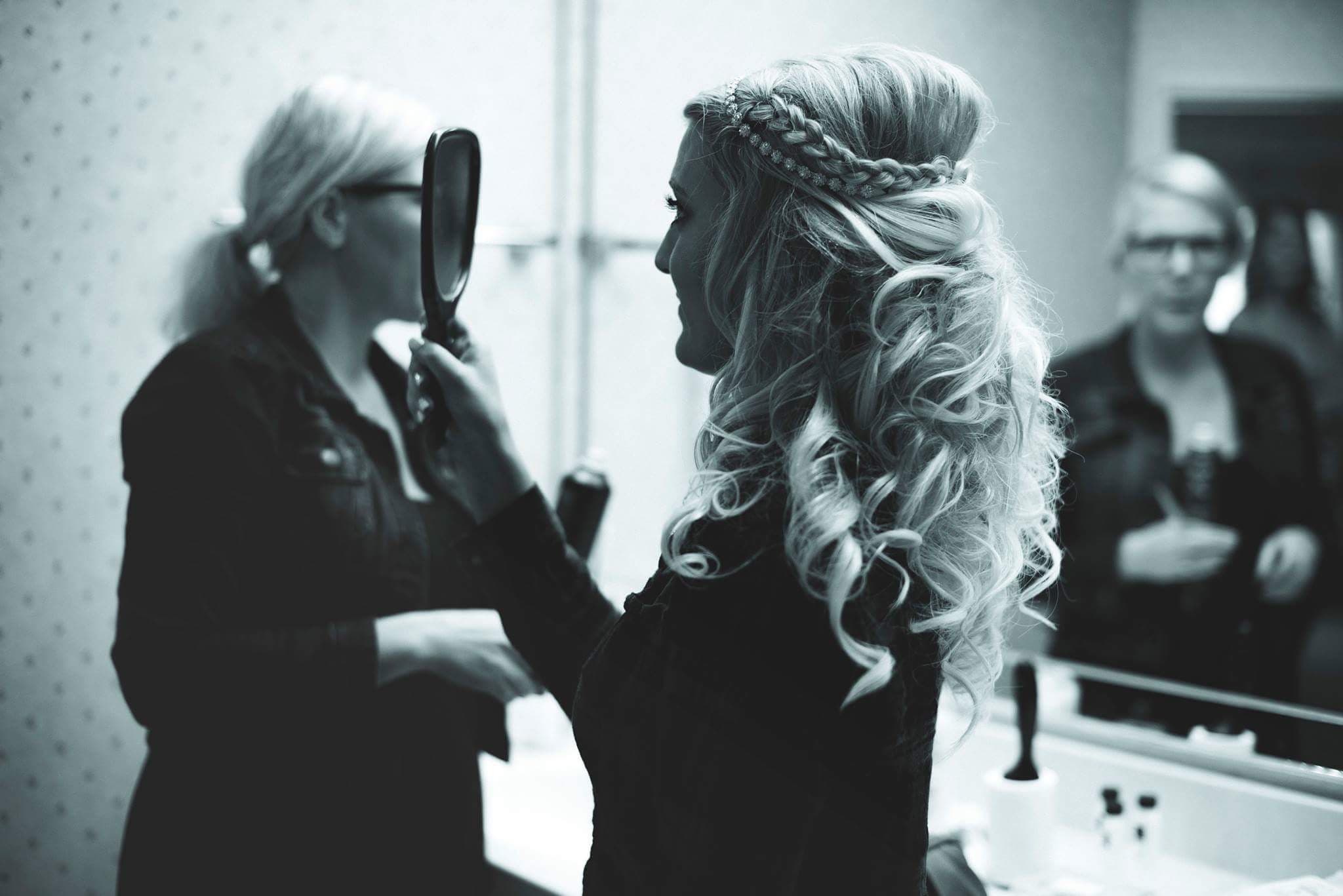 Bridal beauty work by Beauty on Demand
