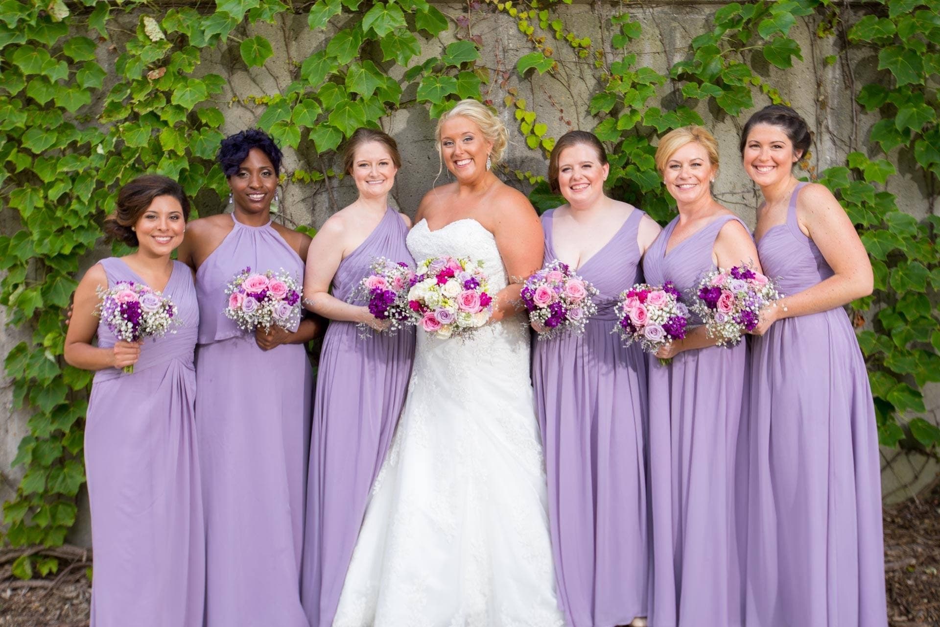 Bridal beauty work by Beauty on Demand
