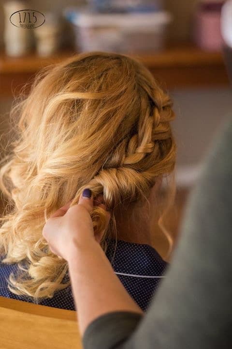 Bridal beauty work by Beauty on Demand