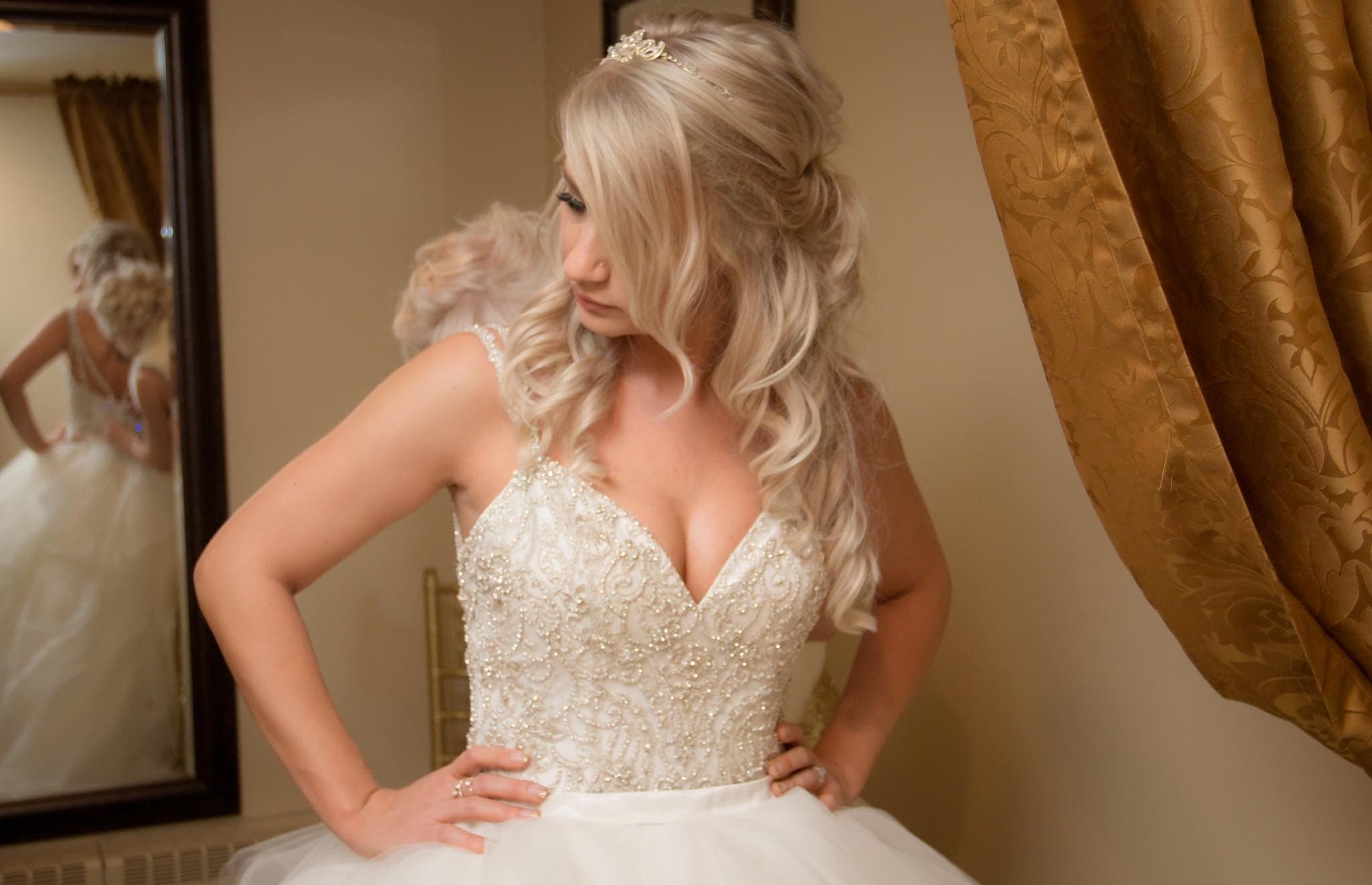 Bridal beauty work by Beauty on Demand
