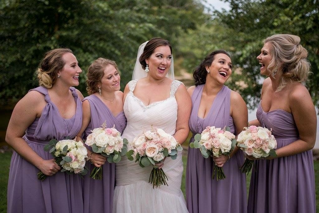 Bridal beauty work by Beauty on Demand