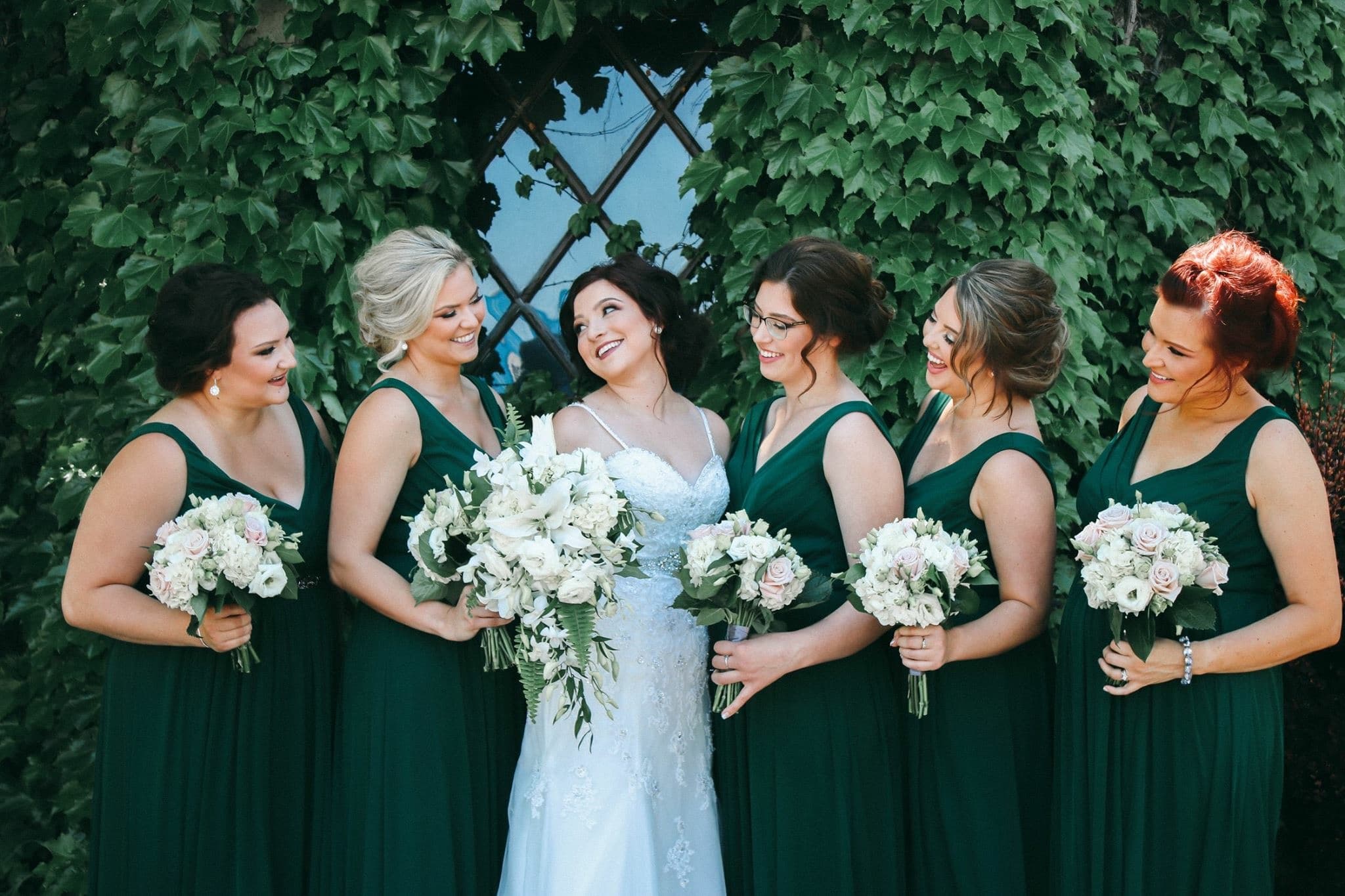 Bridal beauty work by Beauty on Demand