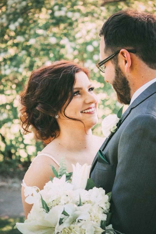 Bridal beauty work by Beauty on Demand