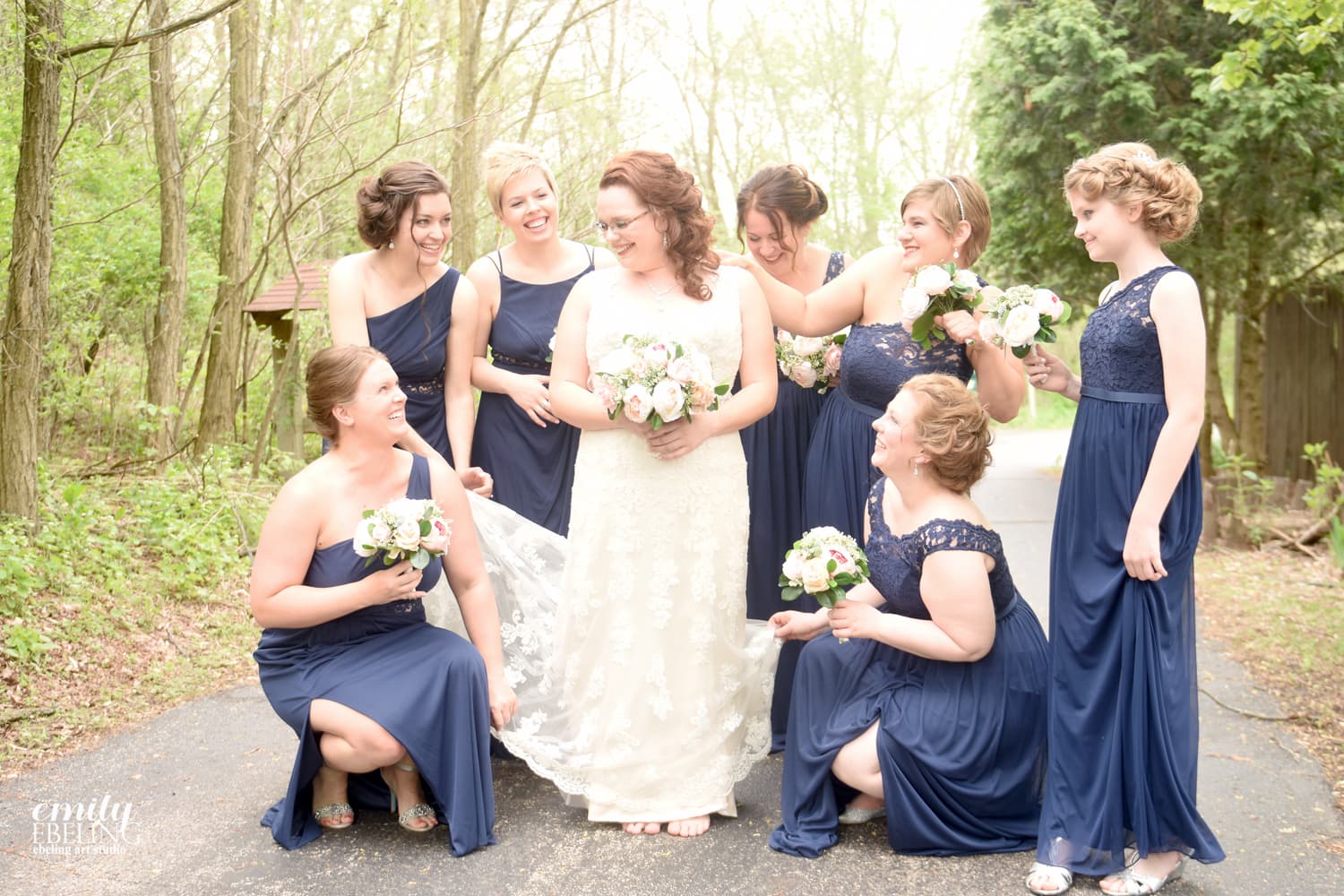Bridal beauty work by Beauty on Demand