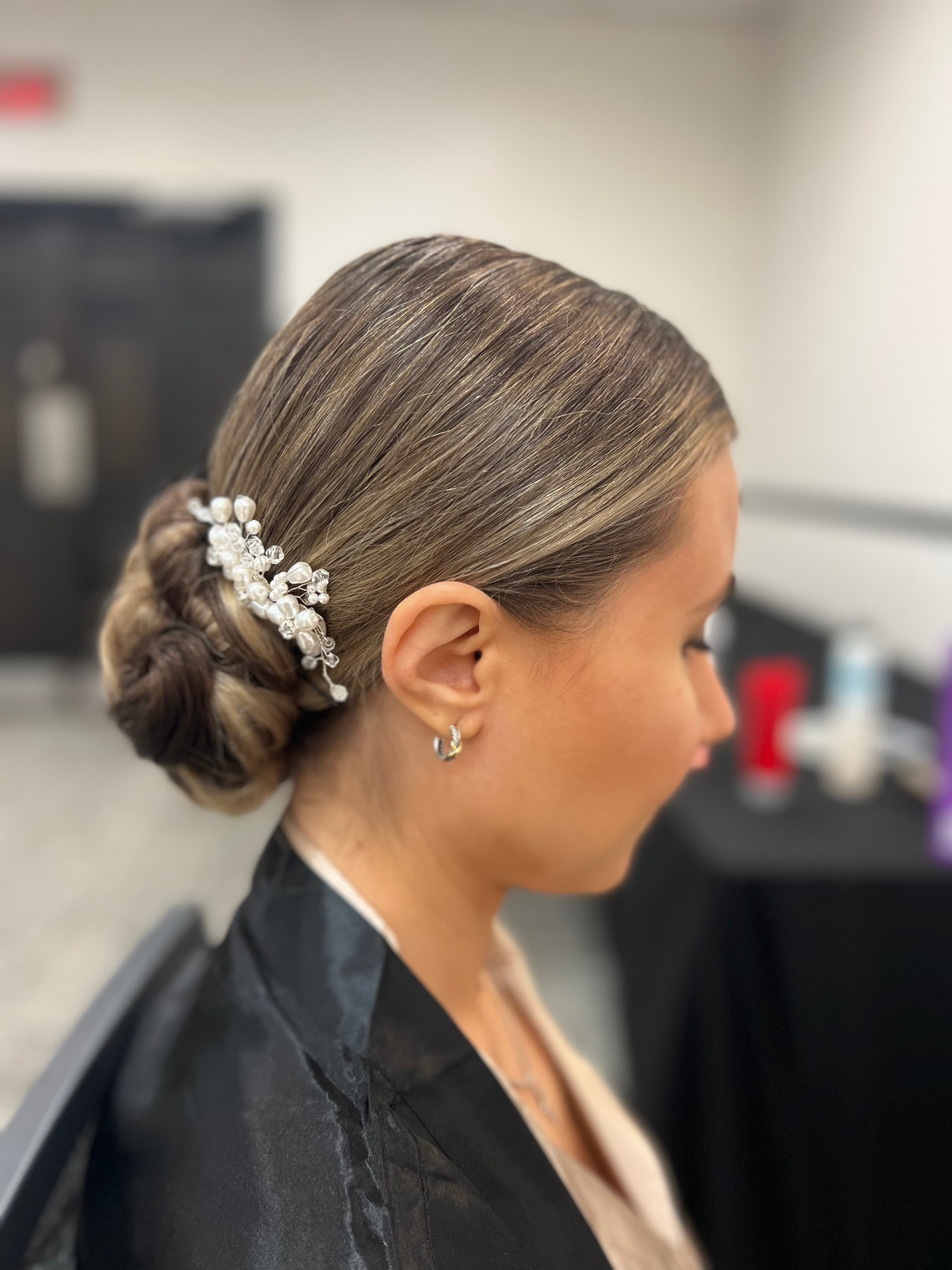 Bridal beauty work by Beauty on Demand