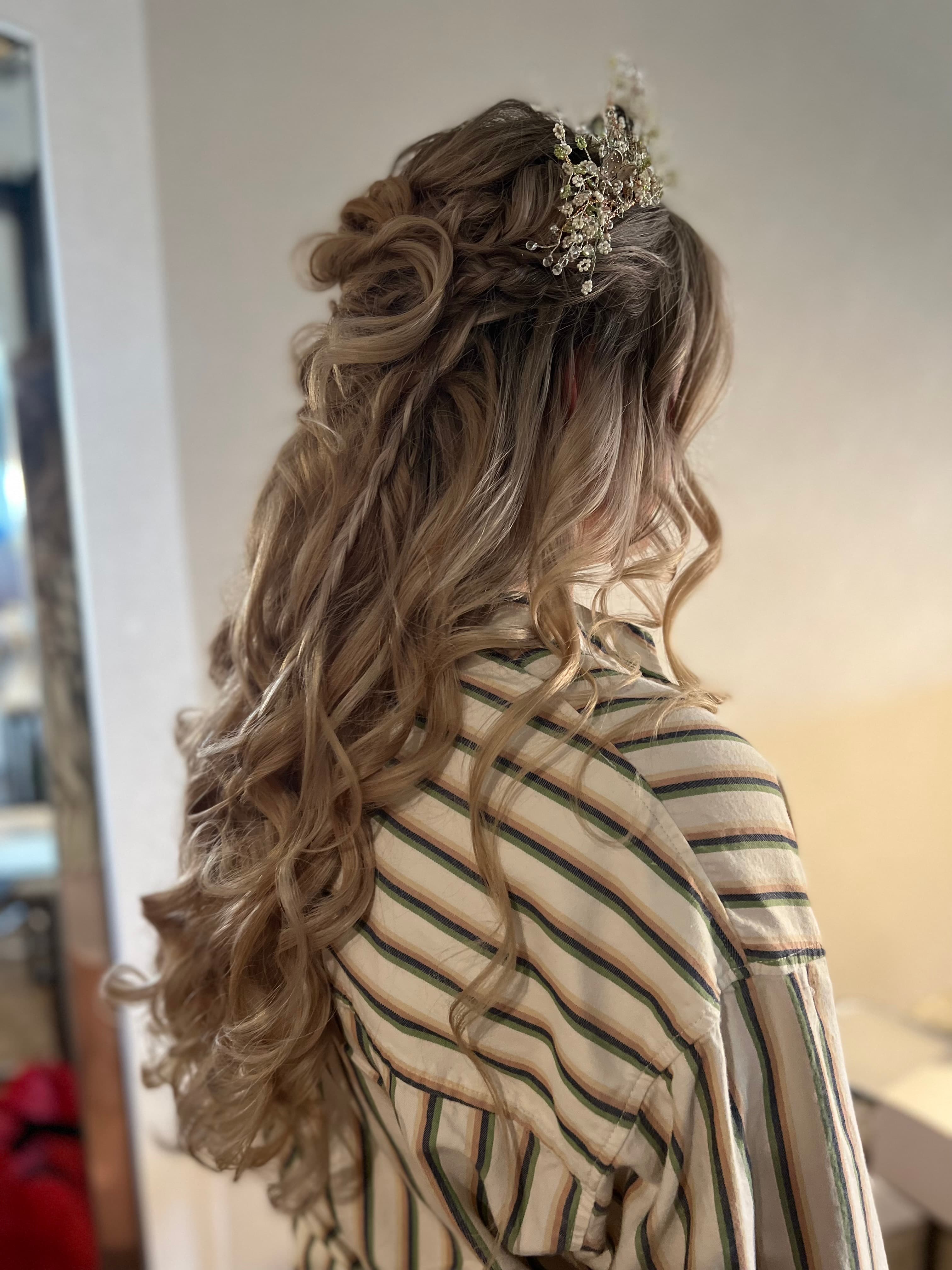 Bridal beauty work by Beauty on Demand