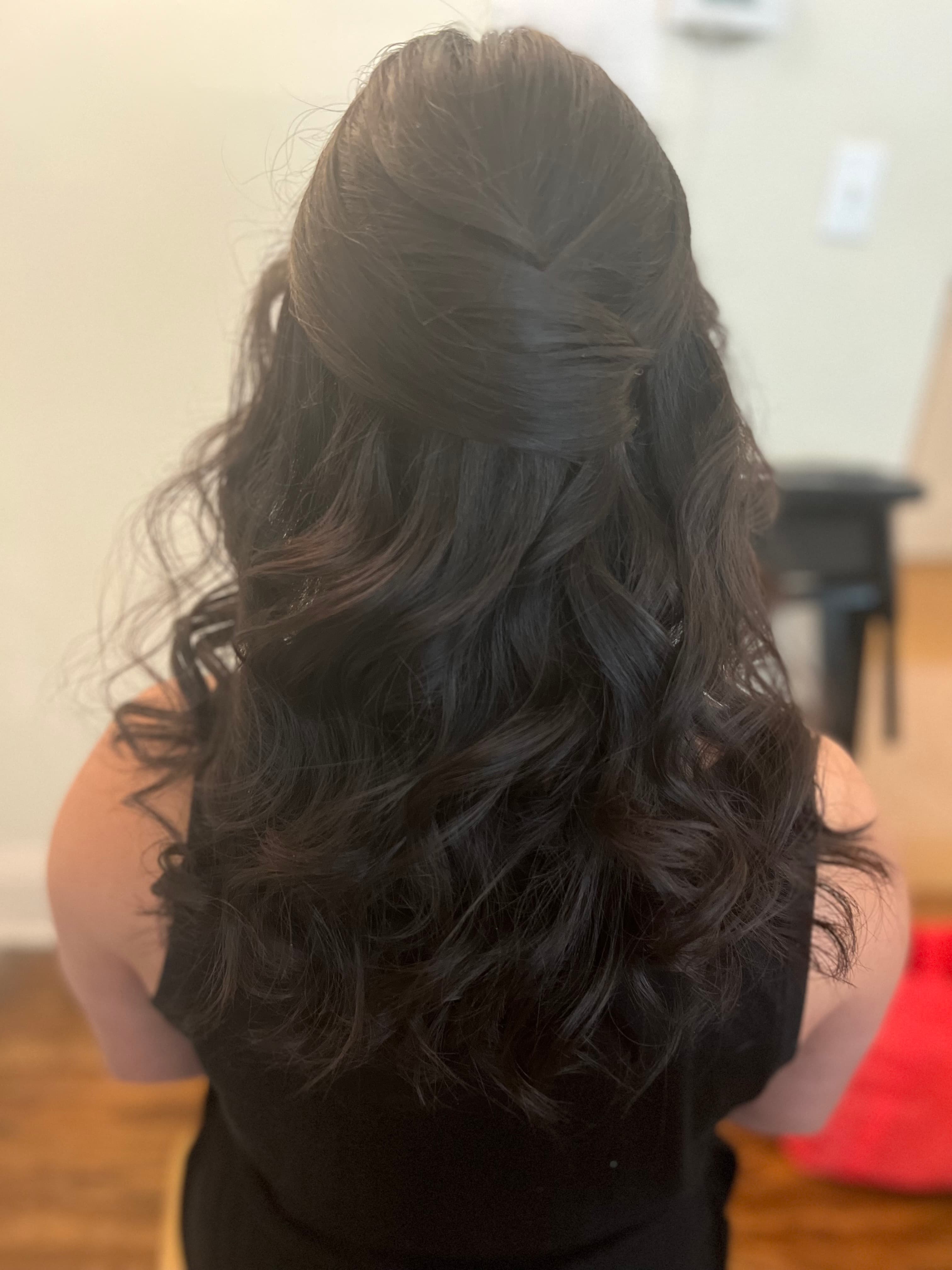 Bridal beauty work by Beauty on Demand